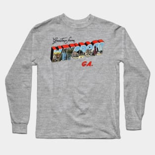 Greetings from Waycross Georgia Long Sleeve T-Shirt